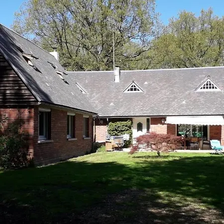 Grande Maison Au Calme Au Coeur D Un Bois 11 Personnes Ferrieres-en-Gatinais Exterior photo